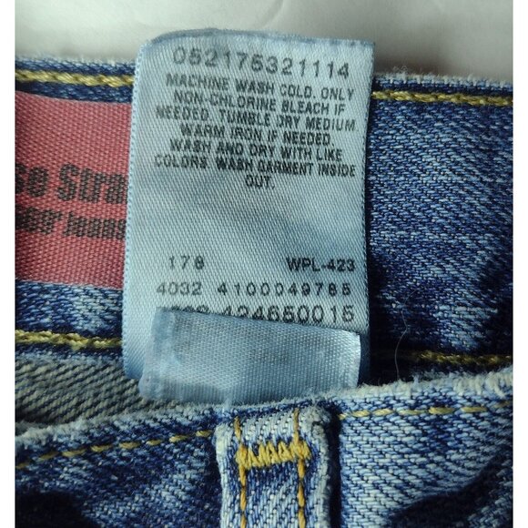 Levi's 569 Loose Straight Jeans Boys Size 23 x 25 Medium Wash Blue - Picture 7 of 7